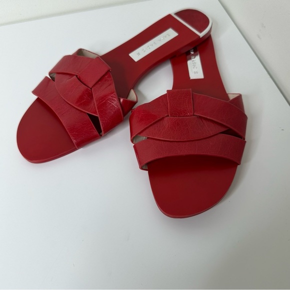 Zara basic women’s red sandals size 39 - Picture 15 of 15